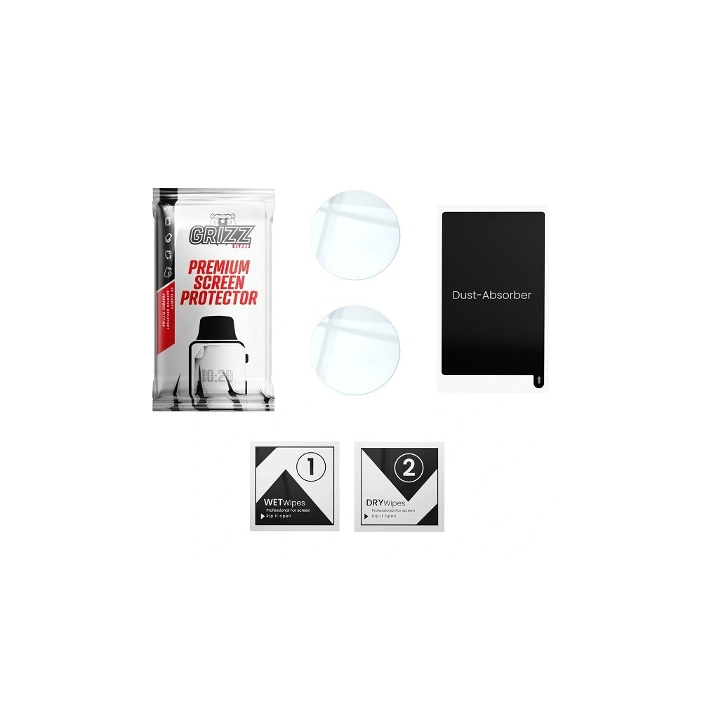 Szkło hybrydowe GrizzGlass HybridGlass do Garmin Instinct E 45mm