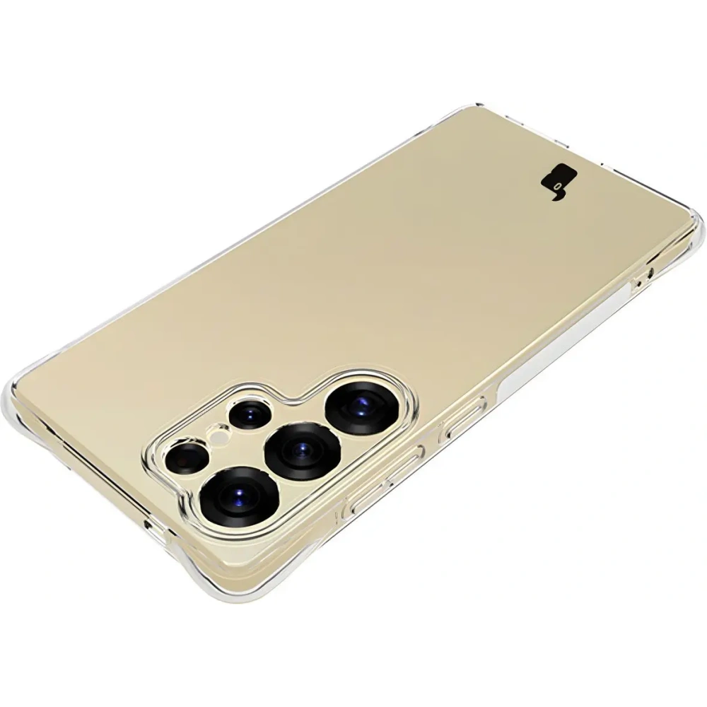Elastyczne etui Bizon Case Salpa do Samsung Galaxy S25 Ultra przezroczyste