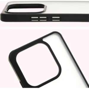 Kup Bizon Case Angelo Xiaomi Redmi Note 14 5G fumuriu cu un cadru negru - BIZ8173 - {ean13} - Sklep Home Screen
