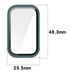 Kup Bizon Case+Glass Watch Xiaomi Mi Smart Band 9 Active / Redmi Band 3 verde - BIZ8174 - {ean13} - Sklep Home Screen