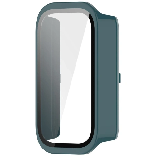 Kup Etui ze szkłem do zegarka Bizon Case+Glass Watch do Xiaomi Mi Smart Band 9 Active / Redmi Band 3 zielone - BIZ8174 - {ean13} - Sklep Home Screen