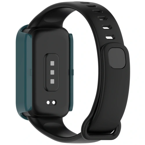 Kup Etui ze szkłem do zegarka Bizon Case+Glass Watch do Xiaomi Mi Smart Band 9 Active / Redmi Band 3 zielone - BIZ8174 - {ean13} - Sklep Home Screen