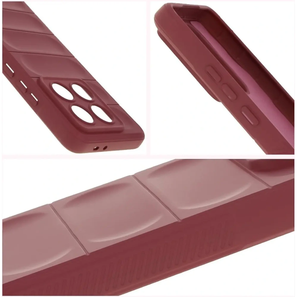 Pancerne etui Bizon Case Tur do Xiaomi 14T Pro ciemnofioletowe