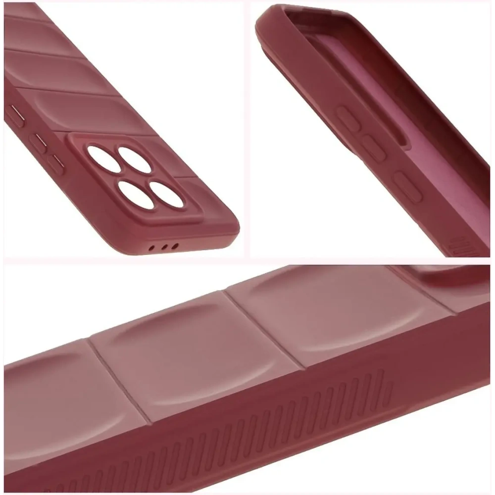 Pancerne etui Bizon Case Tur do Xiaomi 14T ciemnofioletowe