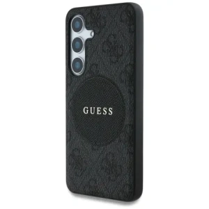 Kup Guess 4G Kerek Patches Klasszikus Logó MagSafe Samsung Galaxy S25+ Plus fekete - GUE4247 - {ean13} - Sklep Home Screen