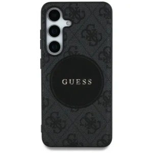 Kup Guess Patch Rotund 4G Logo Clasic MagSafe Samsung Galaxy S25+ Plus negru - GUE4247 - {ean13} - Sklep Home Screen
