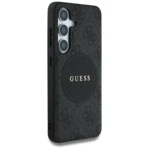 Kup Guess 4G Kerek Patches Klasszikus Logó MagSafe Samsung Galaxy S25+ Plus fekete - GUE4247 - {ean13} - Sklep Home Screen