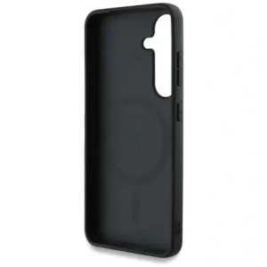 Kup Guess Patch Rotund 4G Logo Clasic MagSafe Samsung Galaxy S25+ Plus negru - GUE4247 - {ean13} - Sklep Home Screen