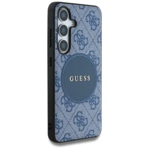 Kup Guess 4G Round Patch Classic Logo MagSafe Samsung Galaxy S25+ Plus albastru - GUE4248 - {ean13} - Sklep Home Screen
