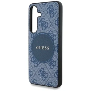 Kup Guess 4G Round Patch Classic Logo MagSafe Samsung Galaxy S25+ Plus albastru - GUE4248 - {ean13} - Sklep Home Screen