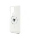 Buy Karl Lagerfeld Button Choupette Head Printed Logo MagSafe Samsung Galaxy S25 Ultra white - KLD21865 - {ean13} - Home Screen Store Europe