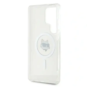 Buy Karl Lagerfeld Button Choupette Head Printed Logo MagSafe Samsung Galaxy S25 Ultra white - KLD21865 - {ean13} - Home Screen Store Europe