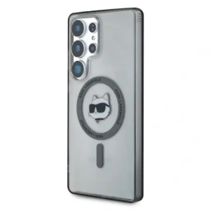 Kup Etui Karl Lagerfeld Button Choupette Head Printed Logo MagSafe Samsung Galaxy S25 Ultra černý - KLD21866 - {ean13} - Sklep Home Screen