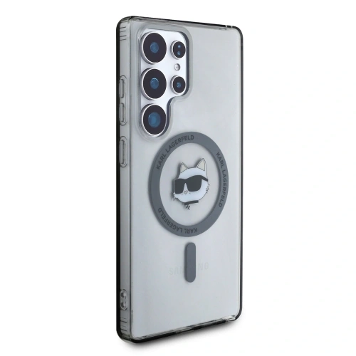 Buy Karl Lagerfeld Button Choupette Head Printed Logo MagSafe Samsung Galaxy S25 Ultra black - KLD21866 - {ean13} - Home Screen Store Europe
