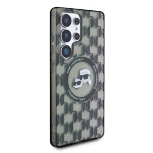 Kup Karl Lagerfeld Gomb Karl & Choupette Fejek KL Minta MagSafe Samsung Galaxy S25 Ultra fekete - KLD21867 - {ean13} - Sklep Home Screen
