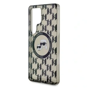 Kup Karl Lagerfeld Gomb Karl & Choupette Fejek KL Minta MagSafe Samsung Galaxy S25 Ultra fekete - KLD21867 - {ean13} - Sklep Home Screen