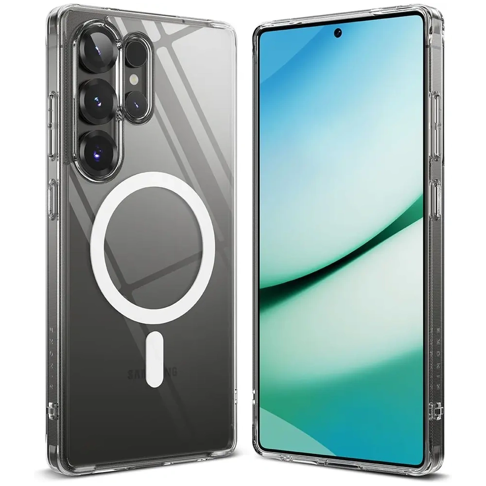 Etui Ringke Fusion Magnetic MagSafe Samsung Galaxy S25 Ultra Clear