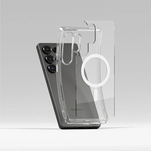 Buy Ringke Fusion Magnetic MagSafe Samsung Galaxy S25 Ultra Clear - RGK11705 - {ean13} - Home Screen Store Europe