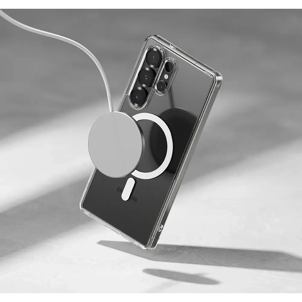 Etui Ringke Fusion Magnetic MagSafe Samsung Galaxy S25 Ultra Clear