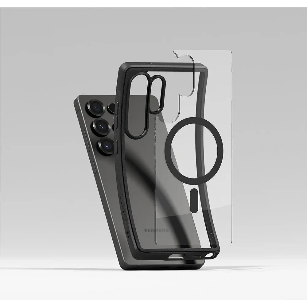 Etui Ringke Fusion Bold Magnetic MagSafe Samsung Galaxy S25 Ultra Black