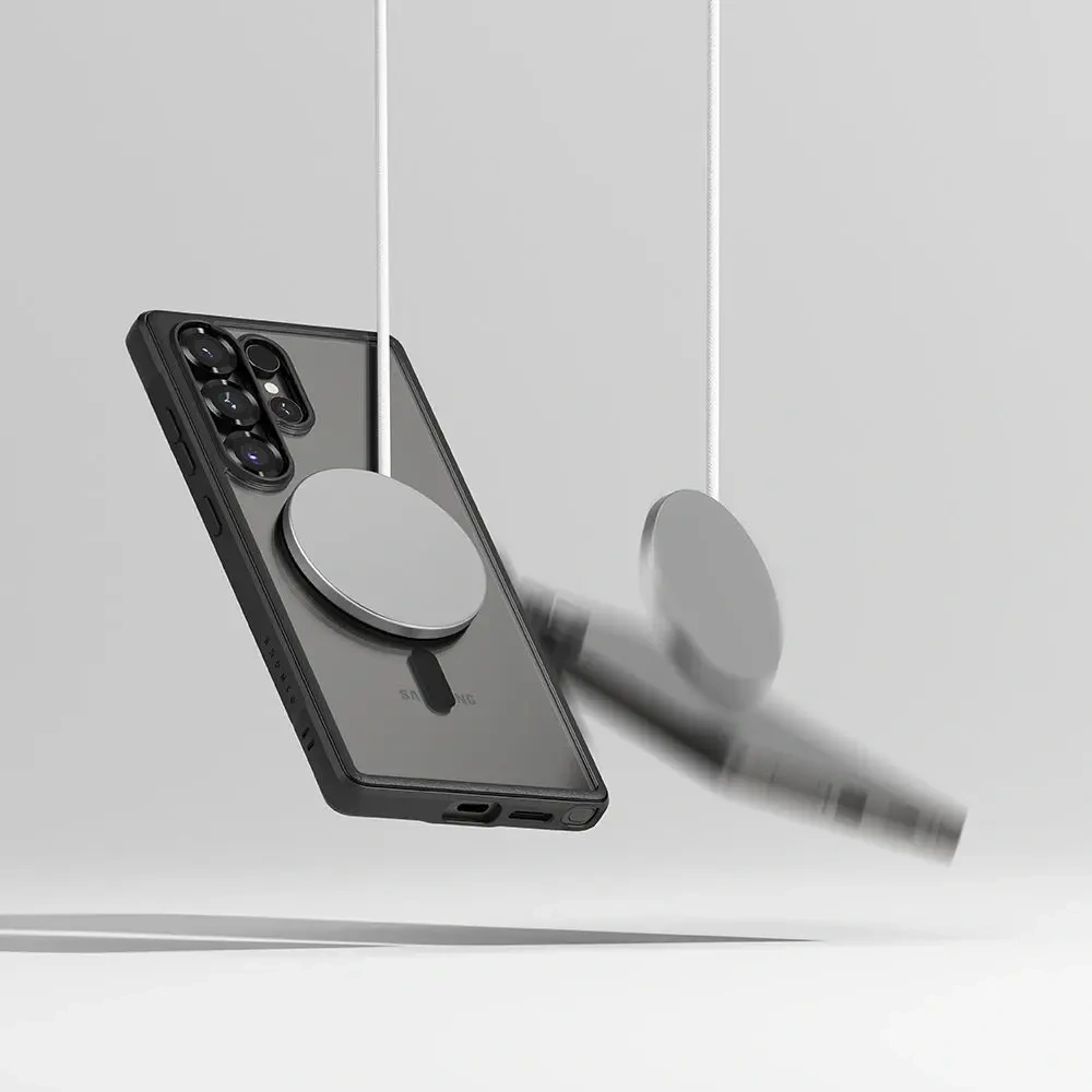 Etui Ringke Fusion Bold Magnetic MagSafe Samsung Galaxy S25 Ultra Black