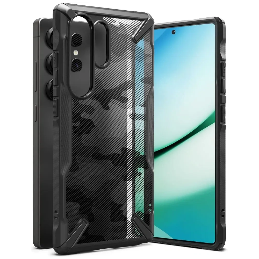 Etui Ringke Fusion-X Samsung Galaxy S25 Ultra Camo Black