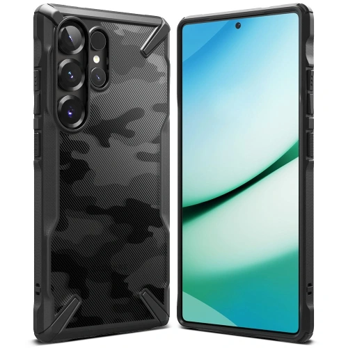 Kup Etui Ringke Fusion-X Samsung Galaxy S25 Ultra Camo Black - RGK11709 - {ean13} - Sklep Home Screen