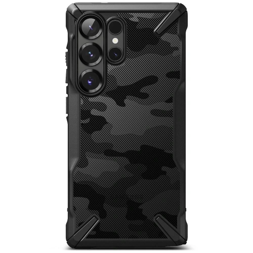 Kup Etui Ringke Fusion-X Samsung Galaxy S25 Ultra Camo Black - RGK11709 - {ean13} - Sklep Home Screen