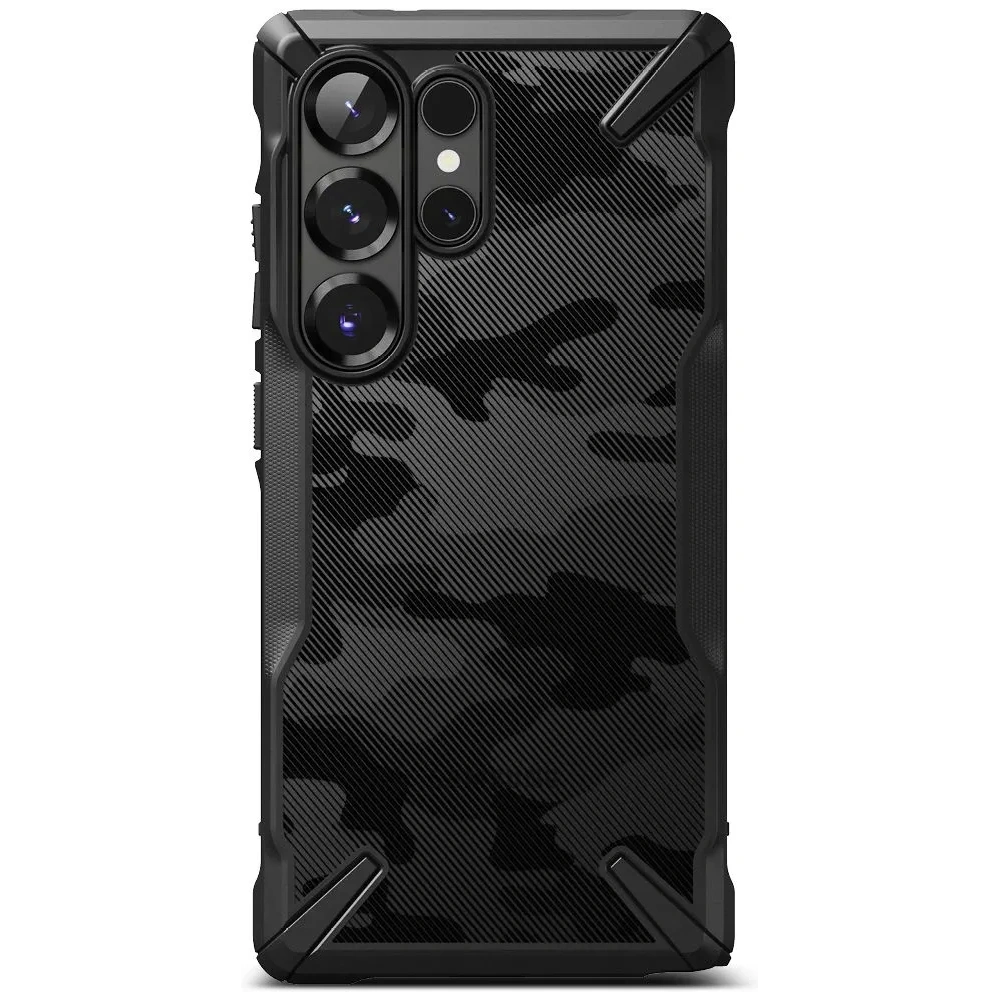 Etui Ringke Fusion-X Samsung Galaxy S25 Ultra Camo Black