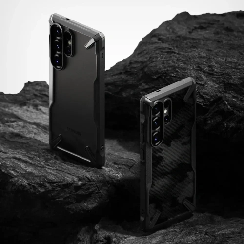 Buy Ringke Fusion-X Samsung Galaxy S25 Ultra Camo Black - RGK11709 - {ean13} - Home Screen Store Europe