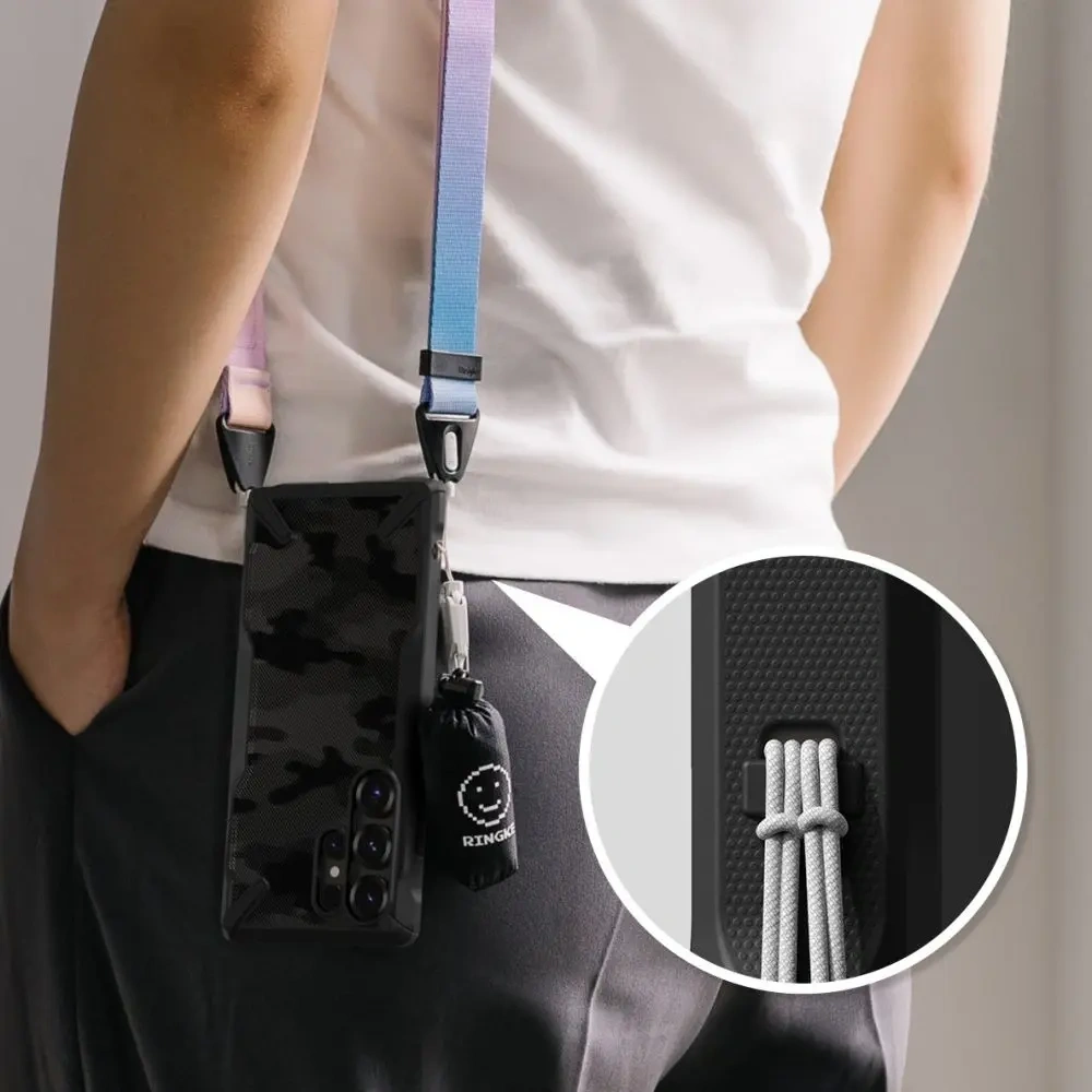 Etui Ringke Fusion-X Samsung Galaxy S25 Ultra Camo Black