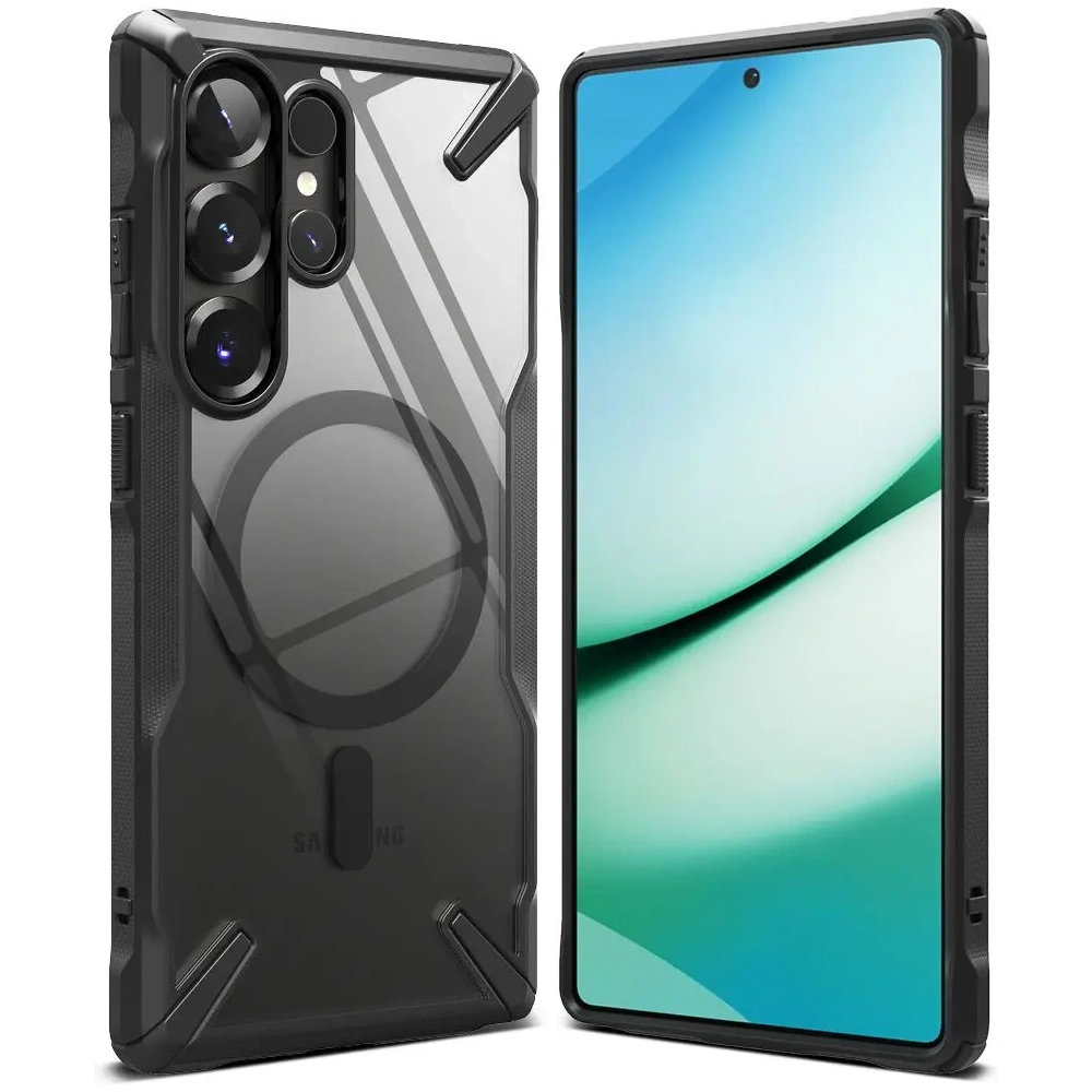 Etui Ringke Fusion-X Magnetic MagSafe Samsung Galaxy S25 Ultra Black