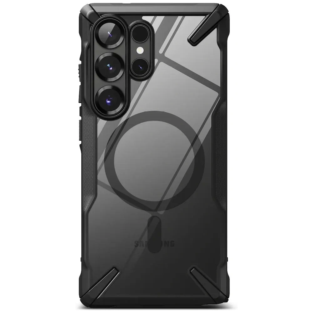 Etui Ringke Fusion-X Magnetic MagSafe Samsung Galaxy S25 Ultra Black