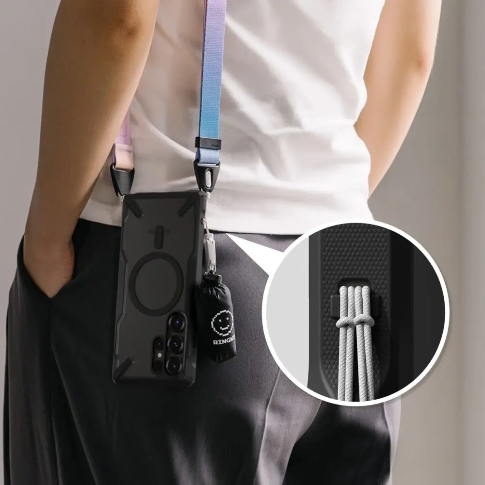 Etui Ringke Fusion-X Magnetic MagSafe Samsung Galaxy S25 Ultra Black