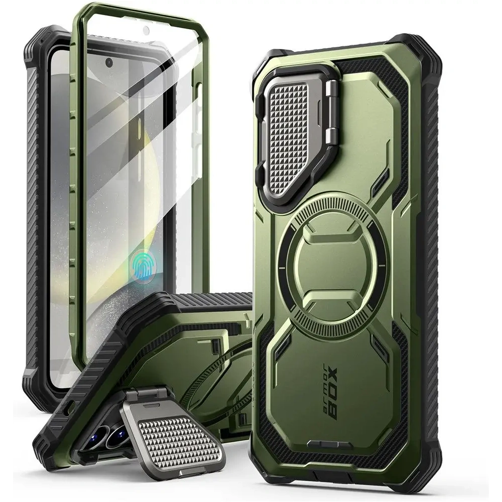 Etui Supcase IBLSN ArmorBox Mag MagSafe Samsung Galaxy S25 Guldan