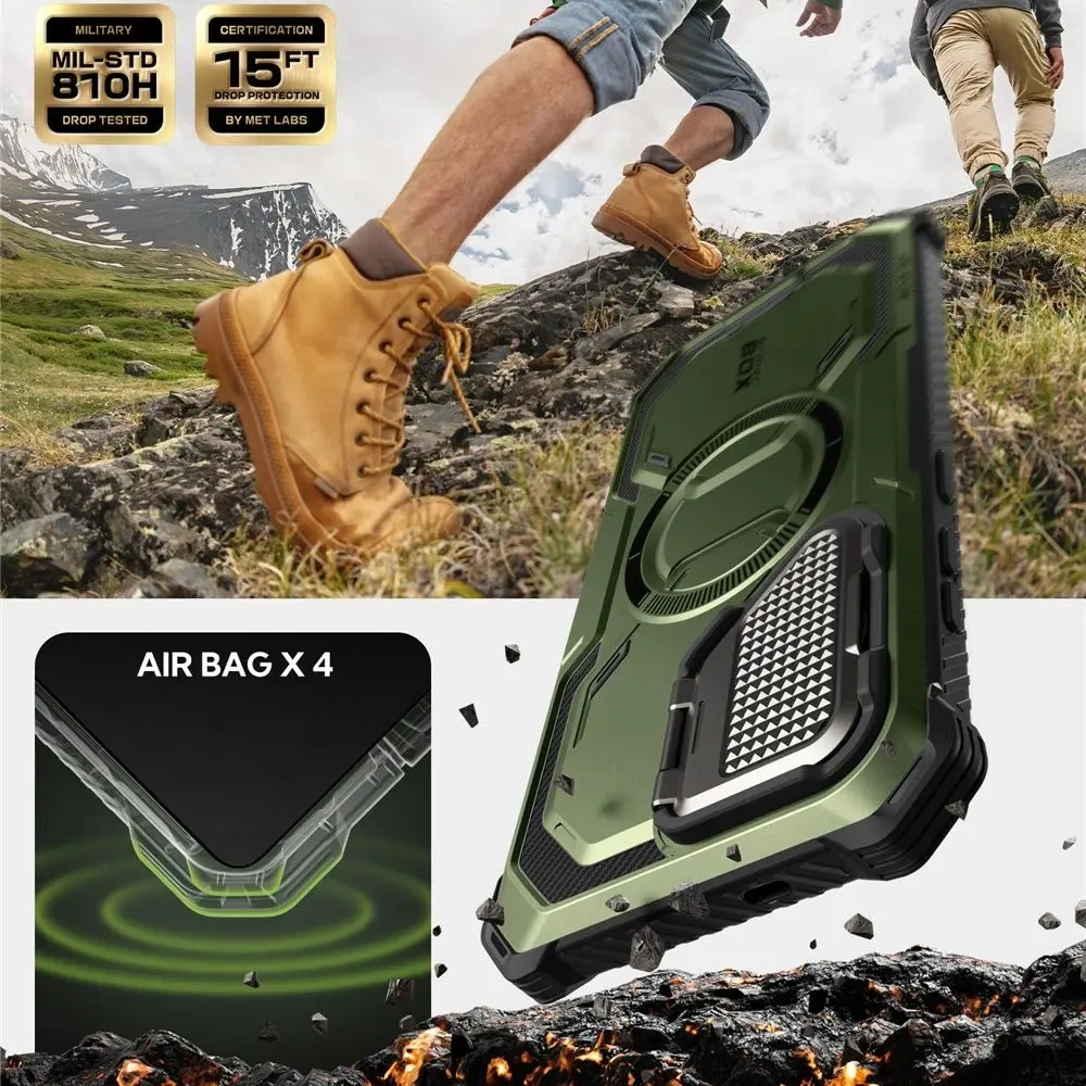 Etui Supcase IBLSN ArmorBox Mag MagSafe Samsung Galaxy S25 Guldan