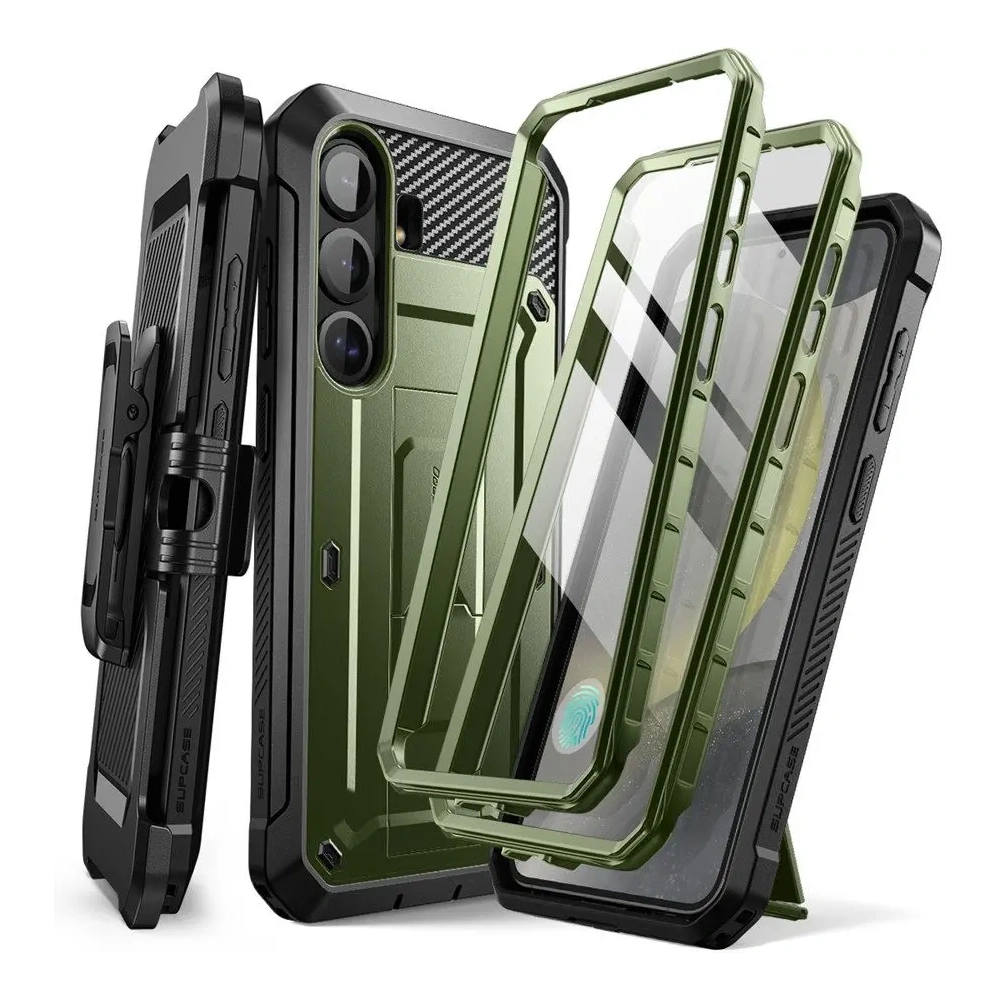 Etui Supcase Unicorn Beetle Pro 2-set Samsung Galaxy S25 Guldan