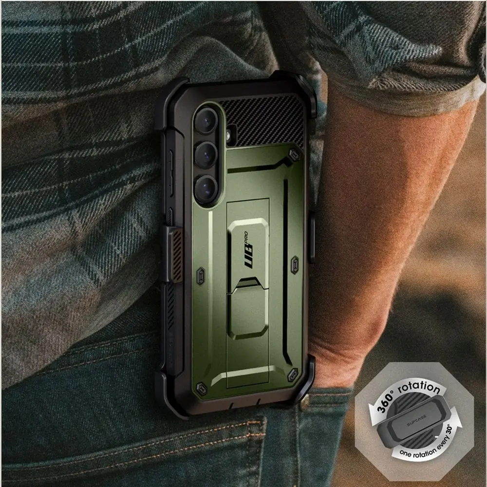 Etui Supcase Unicorn Beetle Pro 2-set Samsung Galaxy S25 Guldan