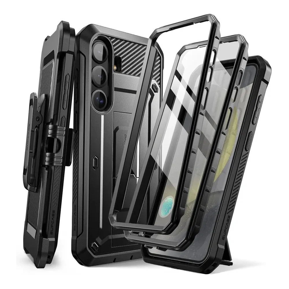 Etui Supcase Unicorn Beetle Pro 2-set Samsung Galaxy S25+ Plus Black