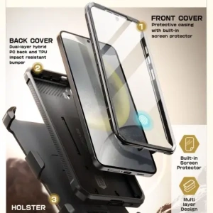 Kup Supcase Unicorn Beetle Pro 2-set Samsung Galaxy S25+ Plus Negru - SPC486 - {ean13} - Sklep Home Screen