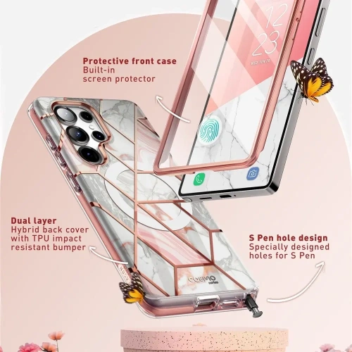 Buy Supcase Cosmo Mag MagSafe Samsung Galaxy S25 Ultra Marble - SPC487 - {ean13} - Home Screen Store Europe