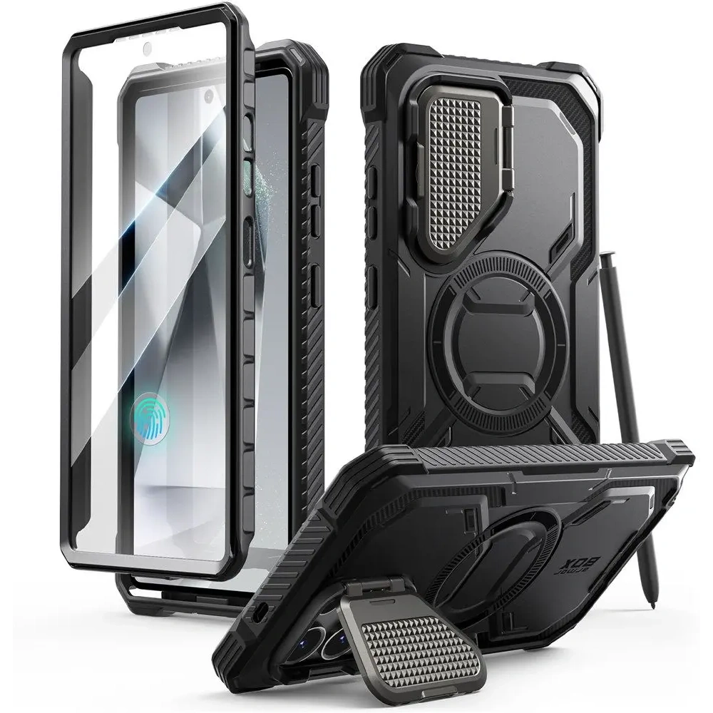 Etui Supcase IBLSN ArmorBox Mag MagSafe Samsung Galaxy S25 Ultra Black