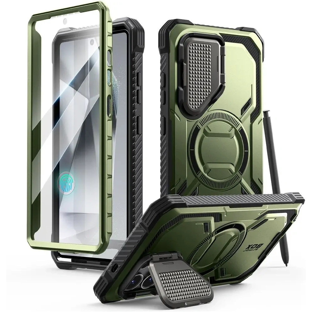 Etui Supcase IBLSN ArmorBox Mag MagSafe Samsung Galaxy S25 Ultra Guldan