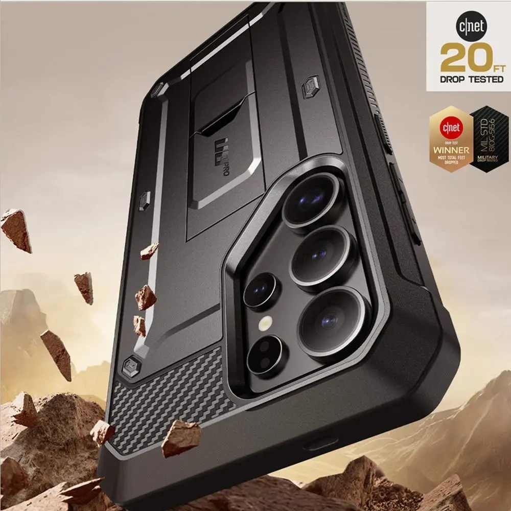 Etui Supcase Unicorn Beetle Pro 2-set Samsung Galaxy S25 Ultra Black