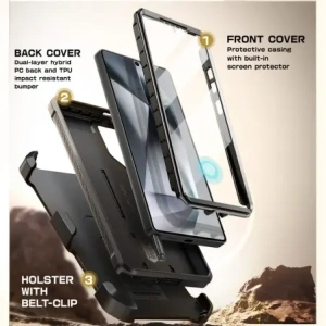 Kup Supcase Unicorn Beetle Pro 2-set Samsung Galaxy S25 Ultra Negru - SPC490 - {ean13} - Sklep Home Screen