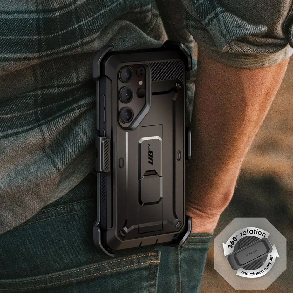 Etui Supcase Unicorn Beetle Pro 2-set Samsung Galaxy S25 Ultra Black