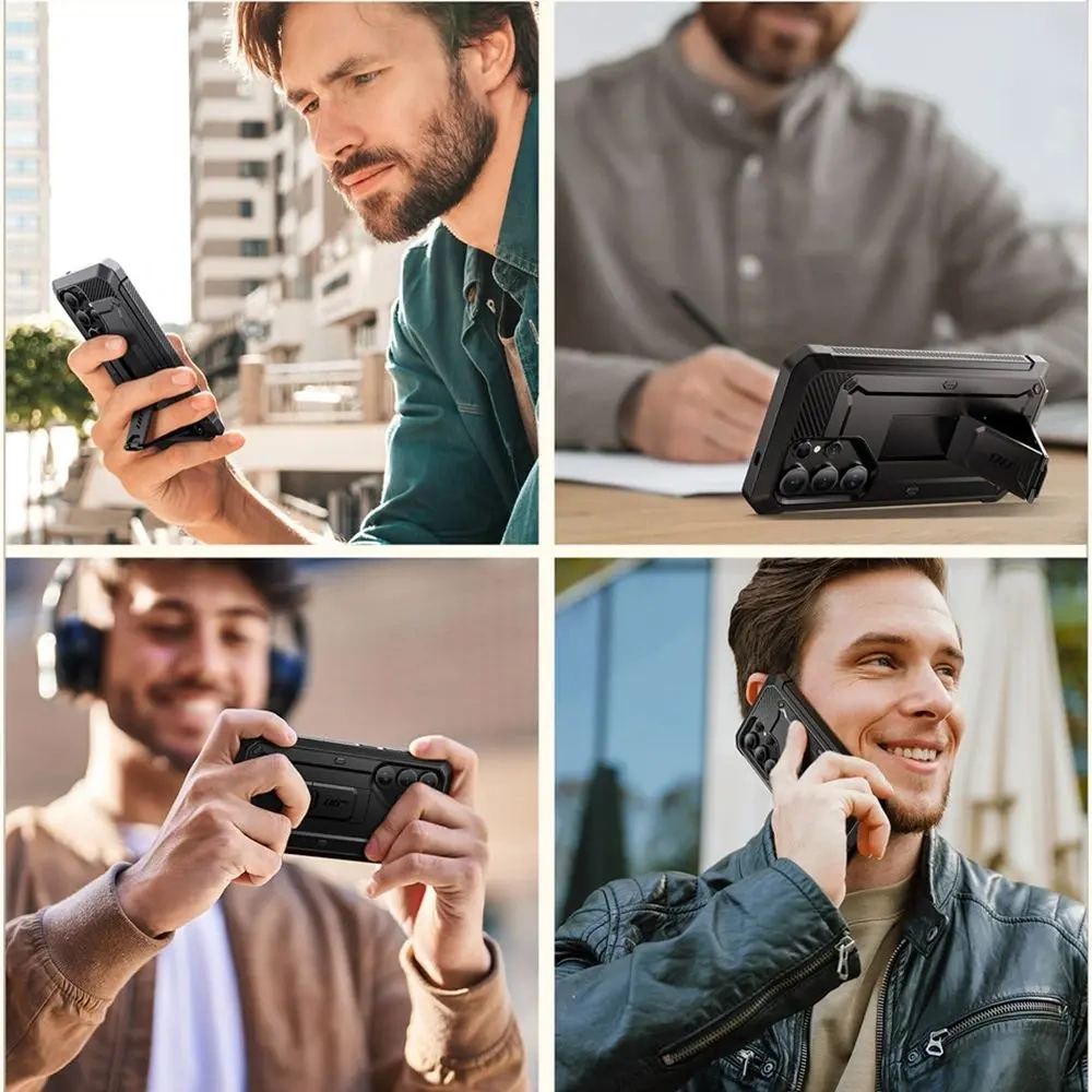 Etui Supcase Unicorn Beetle Pro 2-set Samsung Galaxy S25 Ultra Black