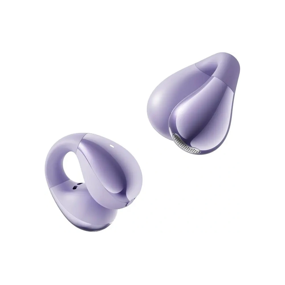 Bezprzewodowe słuchawki z klipsem QCY Crossky Clip T33 (fioletowe)
