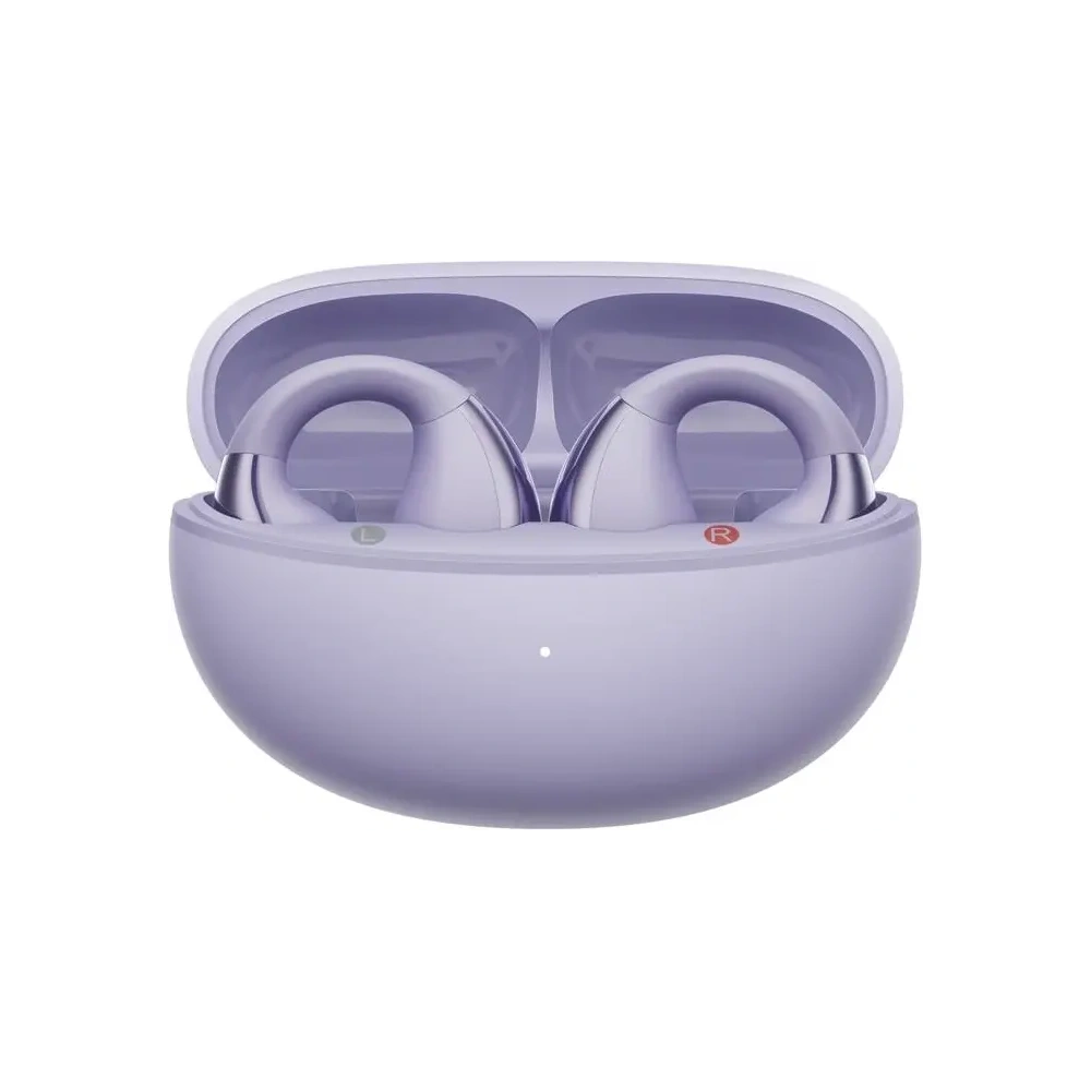 Bezprzewodowe słuchawki z klipsem QCY Crossky Clip T33 (fioletowe)
