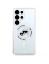 Buy Karl Lagerfeld Button Karl & Choupette Heads Printed Logo MagSafe Samsung Galaxy S25 Ultra white - KLD21868 - {ean13} - Home Screen Store Europe
